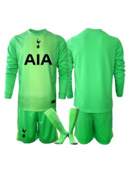 Detské Futbalové oblečenie Tottenham Hotspur Brankarsky 2025-26 Dlhy Rukáv - Domáci (+ trenírky)